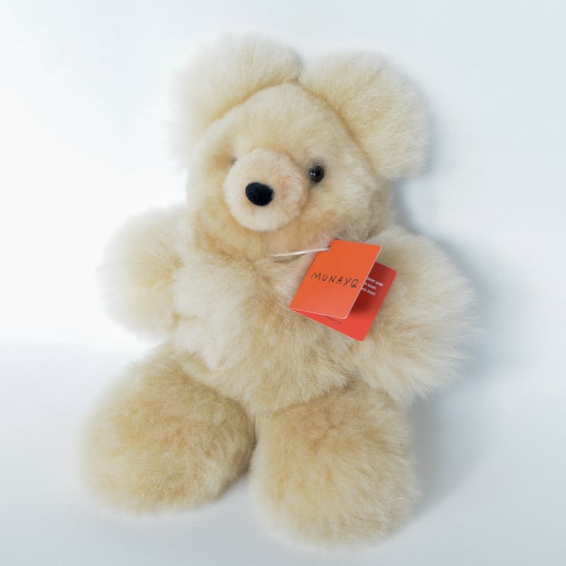 MUNAYQ] Medium Teddy Bear / beige / スリムちゃん | S