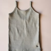 [Uhr] New Back Open Rib Camisole / Sage