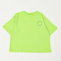 [EAST END HIGHLANDERS] Oversized Printed T-shirt / Neon Green / 100のみ
