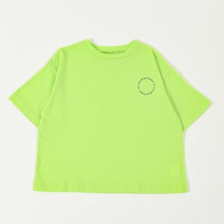 [EAST END HIGHLANDERS] Oversized Printed T-shirt / Neon Green / 100のみ