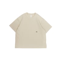 [MOUN TEN.] vintage cotton big T / sand