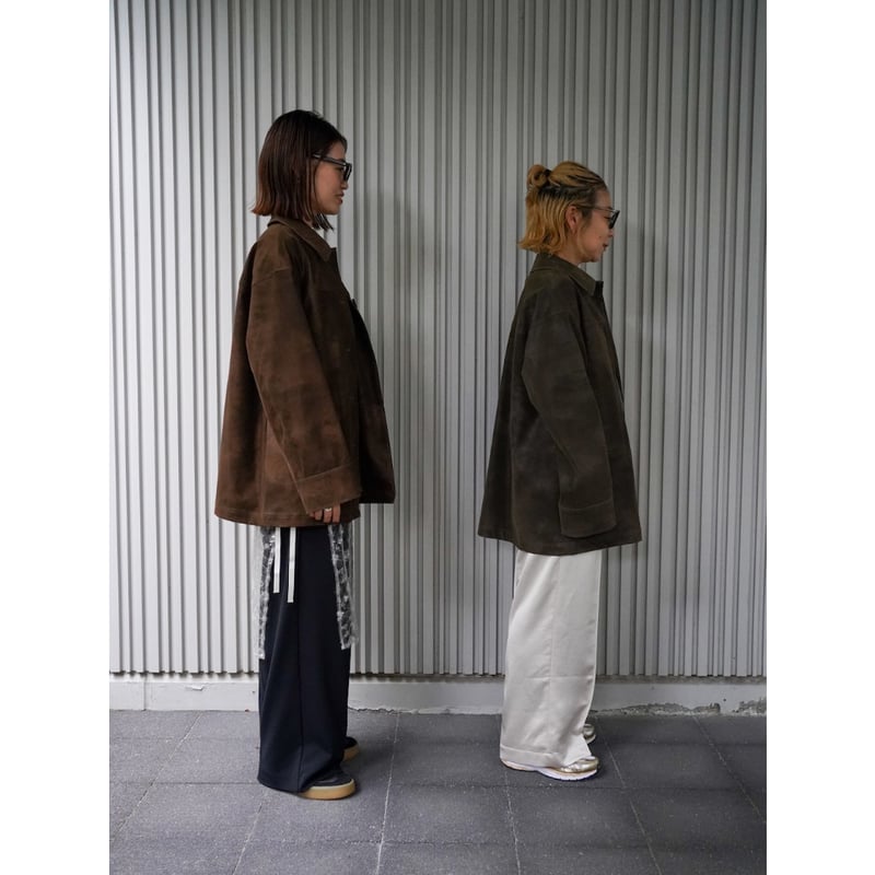 【新品未使用】dium. DU250718 Fake Suede Jacket 新品未使用】dium. DU250718 Fake Suede Jacket dium. DU250718 Fake