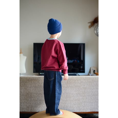 [TRUE ARTIST] Sweatshirts no7 Burgundy Red