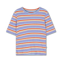 [Repose AMS] Slim tee / multi stripe
