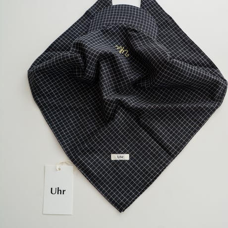 [Uhr] Scarf Cap / Black