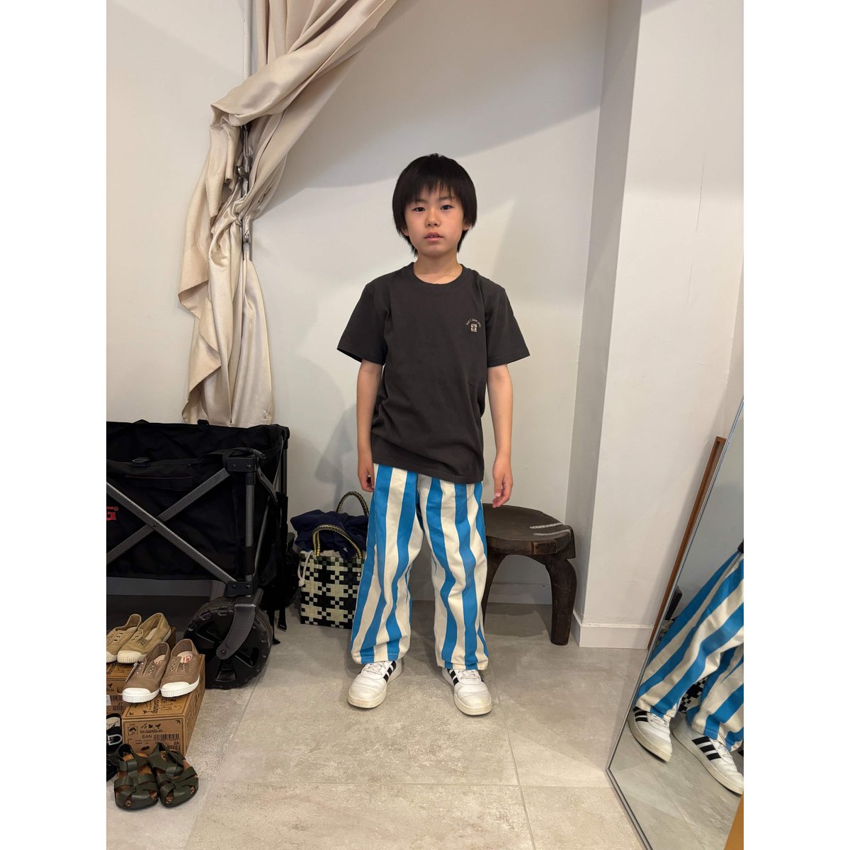 Sun Sea Days] Original KIDS Tee / White | Sun 