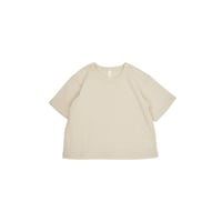 [MOUN TEN.] for baby vintage cotton big T / sand
