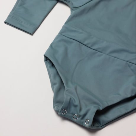 [Ina Swim] June Long Sleeve One-Piece / MOSS / 2Yのみ