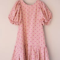 [Uhr] Heart Mom Dress / Pink