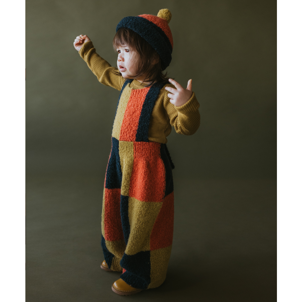 ロンパース・カバーオール Corneli Dungarees NATURAL Mabli 18m ロンパース・カバーオール Corneli Dungarees NATURAL Mabli 18m