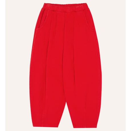 [the campamento] RED CORDUROY TROUSERS / Red / 2Yのみ