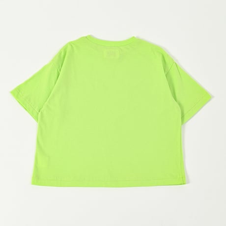 [EAST END HIGHLANDERS] Oversized Printed T-shirt / Neon Green / 100のみ