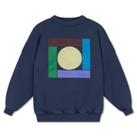 [Repose AMS] Crewneck sweater / midnight teal