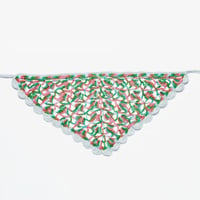 [YAARN] PIXIE HEADSCARF / CANDYMIX COMBO