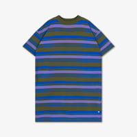 [Repose AMS] Boxy tee dress / khaki bloom stripe