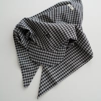 [Uhr] Scarf Cap / White