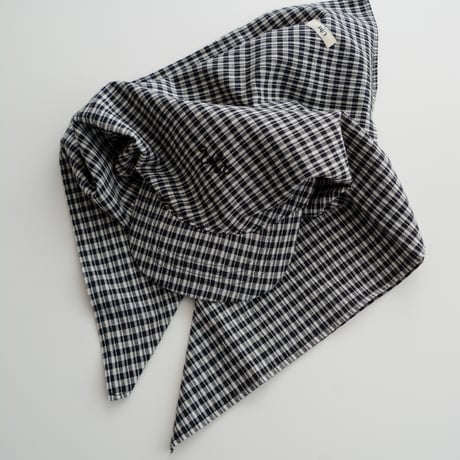 [Uhr] Scarf Cap / White