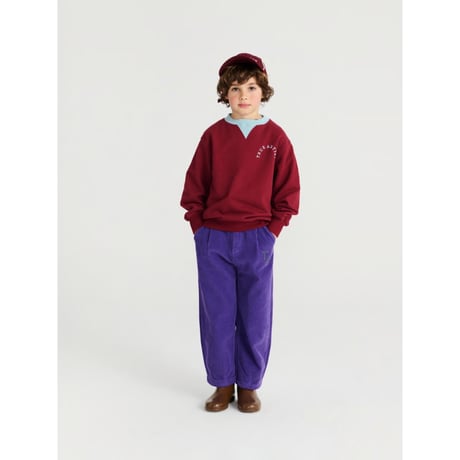 [TRUE ARTIST] Sweatshirts no7 Burgundy Red