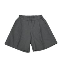 [MOUN TEN.] polyester canapa half pants / charcoal / 140のみ