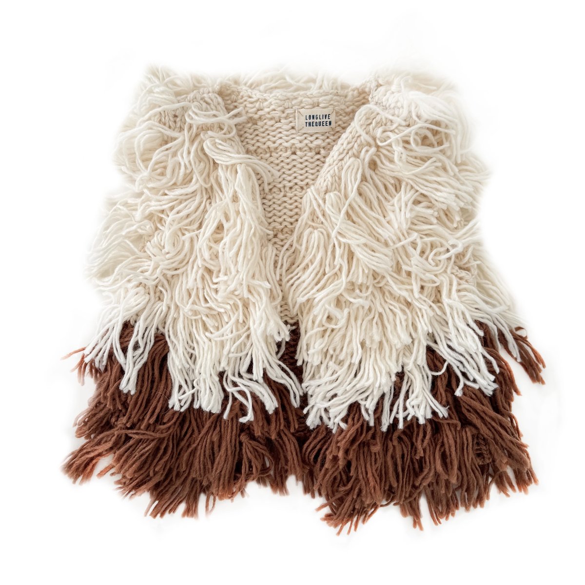 その他 LONGLIVETHEQUEEN fringe waistcoat LONGLIVETHEQUEEN fringe waistcoat 4y