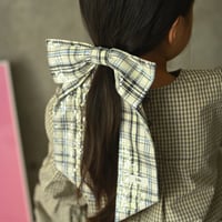 [Uhr] Plaid Spangle Ribbon
