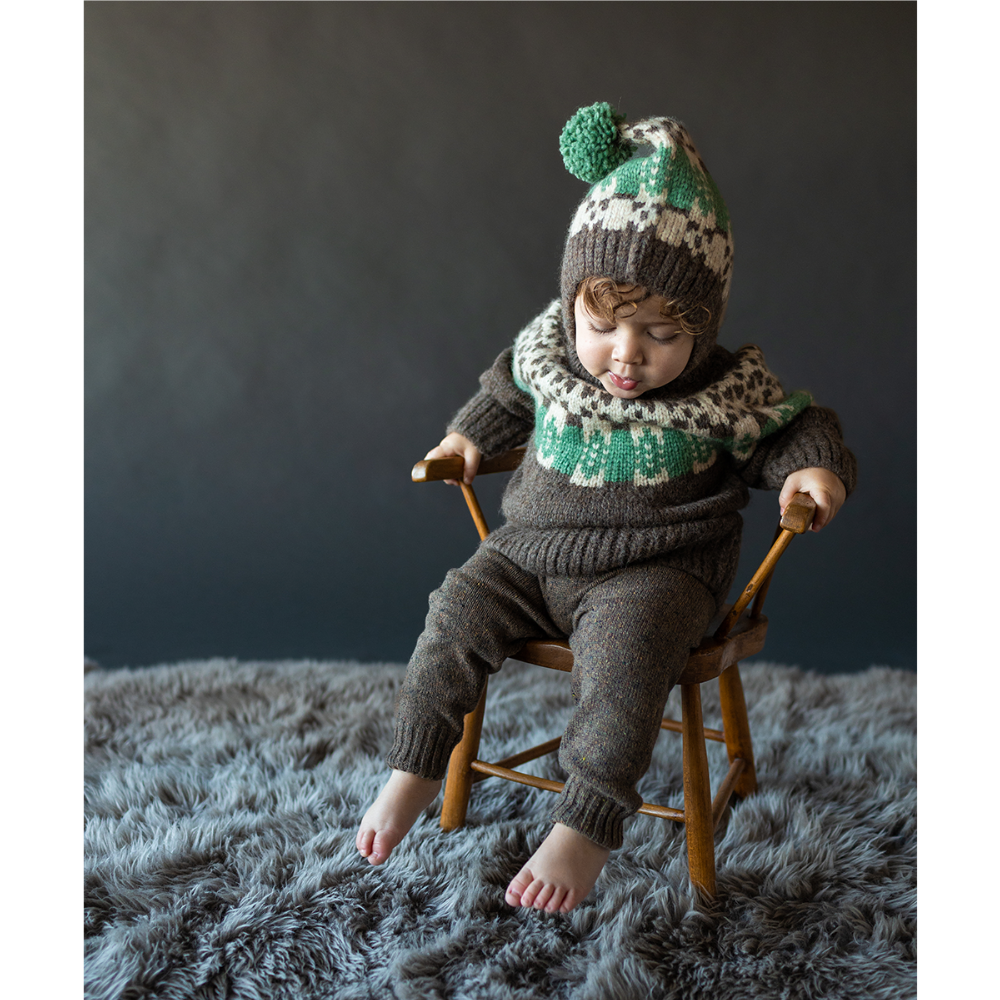 MABLI 2024awニットオーバーオール　2Y MABLI 2024awニットオーバーオール2Y