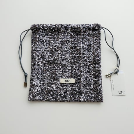 [Uhr] Spangle Pouch Bag / Silver, Leopardのみ