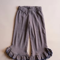 [Uhr] Miller×Uhr Frill Pants / Brown