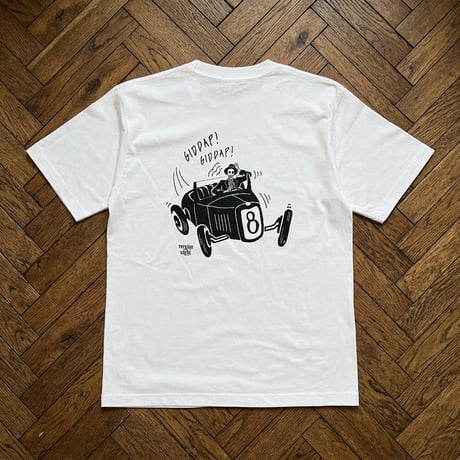 GIDDAP Tシャツ /ホワイト