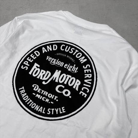 CIRCLE LOGO  ロンT / ホワイト