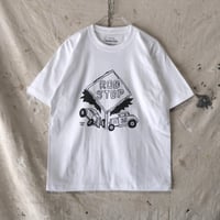 ROD STOP Tシャツ（フロントプリント）/ ホワイト