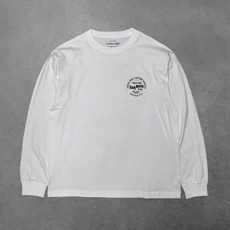 CIRCLE LOGO  ロンT / ホワイト