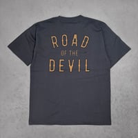 ROAD OF THE DEVIL Tシャツ /スモークブラック（ビンテージライク）