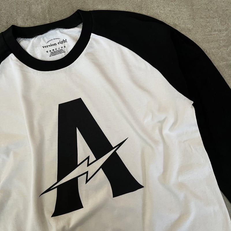 INDEPENDENT ラグラン Tシャツ L 黒 白 9分袖 両面プリント INDEPENDENT ラグラン Tシャツ L 黒 白 9分袖 両面プリント