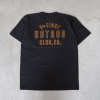 HOT ROD CLUB / Tシャツ（バックプリント） / ブラック