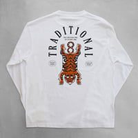 TRADITIONAL TIGER ロンT / ホワイト