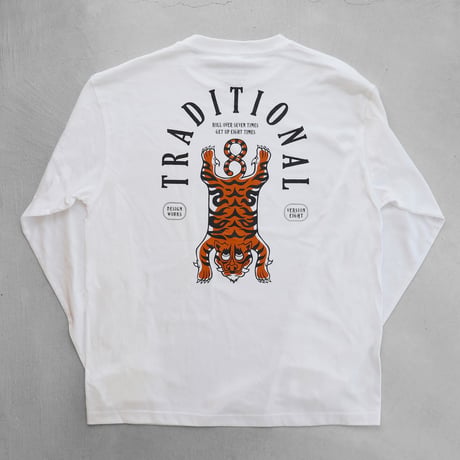 TRADITIONAL TIGER ロンT / ホワイト