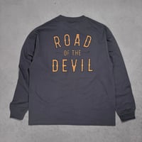 ROAD OF THE DEVIL ロンT / スモークブラック（ビンテージライク）