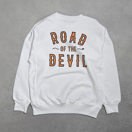 ROAD OF THE DEVIL スウェット / ホワイト