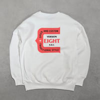 "E"EIGHT スウェット / ホワイト