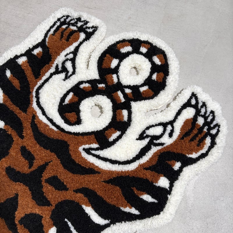 version eight Tiger Rug | versioneight