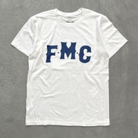 FMC Tシャツ / ホワイト（プリント:青）