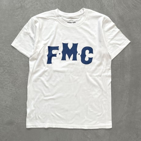FMC Tシャツ / ホワイト（プリント:青）