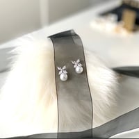 miniピアス(フラワーパール)