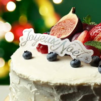 XT_17【クリスマス銀ピック　Joyeux Noël 】100枚