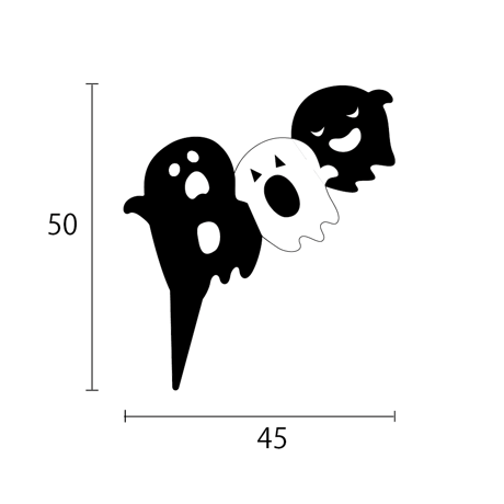 HW_04【ハロウィンピック　3種アソート】3種ｘ各25枚入