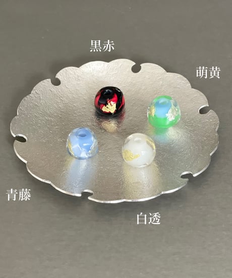 蜻蛉玉付きタッセル 2本セット