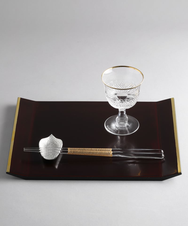 四方張蕾頭火箸　光秋造　共箱　MA317 四方張蕾頭火箸 光秋造 共箱 MA317