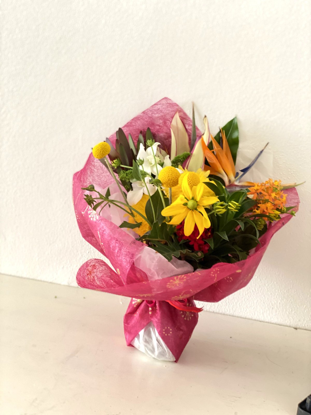 季節の沖縄花材ブーケ | breath like a