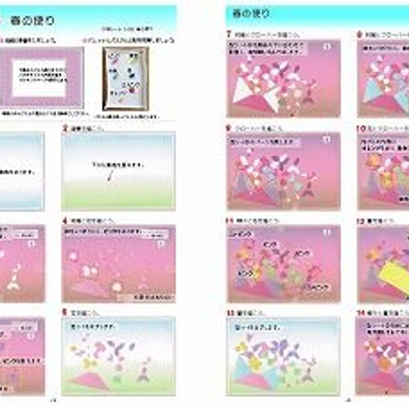 ﾎﾟｽﾄｶｰﾄﾞ【春の便り】 | きままハウスパステルアートショップ